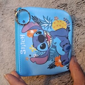 Stitch Blue Coin Purse